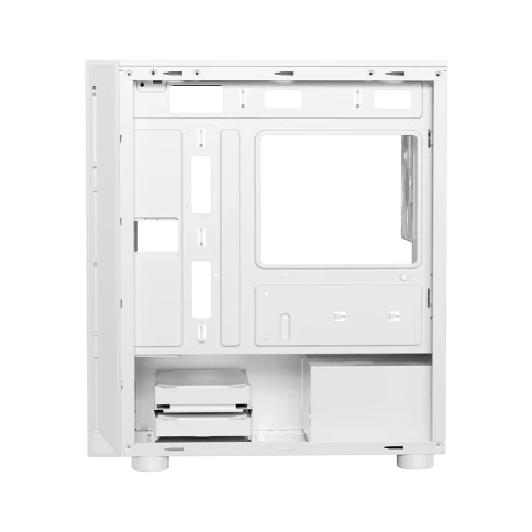 Корпус без блока питания/ Case PCCooler LM300 ARGB WH, Mini-Tower, TG, 1x120mm ARGB, 1xUSB-A 3.0 + 2xUSB-A 2.0, mATX, mITX White фото 6
