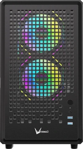 Корпус Formula Air Mesh G2 черный mATX 4x120mm 2x140mm 2xUSB3.0 audio bott PSU [AIR MESH G2] фото 2