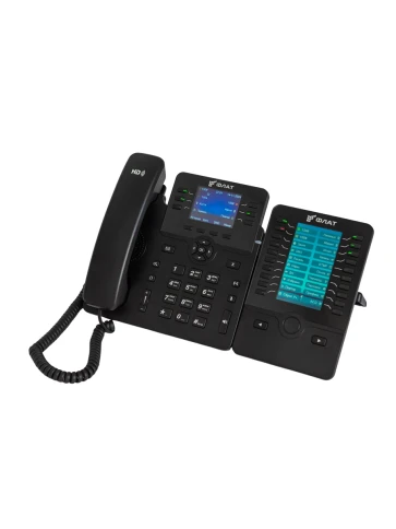 IP-телефон Flat-Phone B6: 6 SIP-аккаунтов, 2 порта 10/100/1000BASE-T (RJ-45), ЖК-дисплей, PoE, ТОРП фото 4