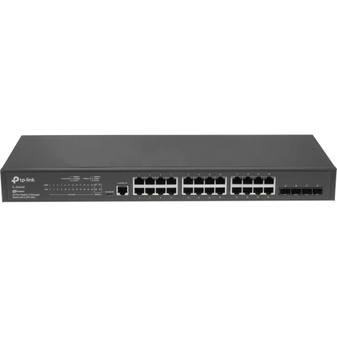 Коммутатор/ JetStream™ 24-port Gigabit L2/L2+ Managed Switch with 4 SFP slots, support SDN controller, abundant L2/L2+ features, 1U rack mountable фото 2