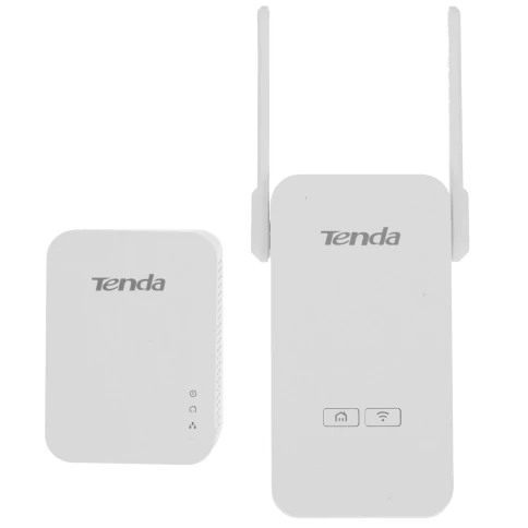 Набор PowerLine адаптеров/ Tenda PH5 Набор PowerLine адаптеров, 1000 Мбит/с, в комплекте - 2 шт (P3, PA6), Wi-Fi 2.4 ГГц 300 Мбит/с фото 2
