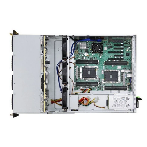Серверный корпус/ RSC-4ET, 4U 24x 3.5" hot-swap bays, tool-less 3.5" and 2.5" HDD tray, 1200W CRPS redundant power supply, 2x 2.5" hot-swap OS, rail, 4U24 SAS 12G expander controller on backplane (35X series) фото 3