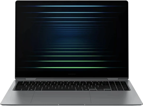Ноутбук Samsung Galaxy Book 5 Pro 360 NP960 Core Ultra 5 226V 16Gb SSD512Gb Intel Arc 130V 16" AMOLED Touch 2.8K (2880x1800) Windows 11 Home grey WiFi BT Cam (NP960QHA-KG3IN) фото 7