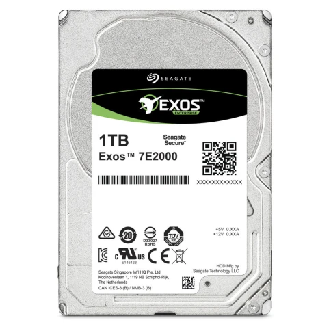 Жесткий диск/ HDD Seagate SAS 1Tb 2.5'' Exos 7E2000 7200 128Mb (Inspur  DC19+, clean pulled) 1 year warranty (replacement ST1000NM001A, ST900MM0006, ST900MM0168) фото 1