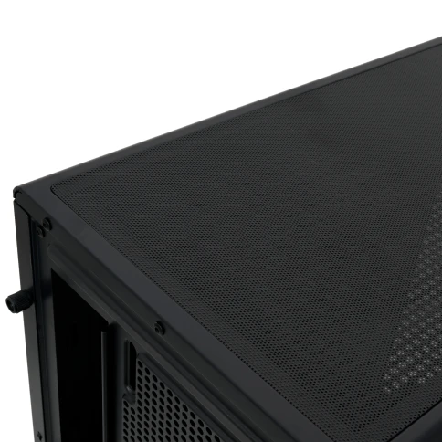 Корпус без блока питания/ Case HSPD M310, Mesh Mini-tower, Black, TG, 0.4 SPCC, 3x120mm ARGB (Orbis F1) mATX, mITX 180/280/160mm 1x2.5", 1x3.5", 4xPCI 2xUSB-A 3.0 452x277x418mm фото 10