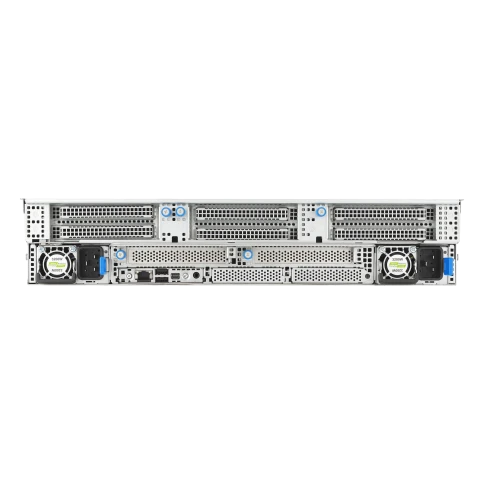 Серверная платформа/ ASUS RS720A-E13-RS8G, 2U, 2x  SP5 (LGA 6096P) TDP 400W, 24x DDR5 6400, 8 x 2.5" hsb NVME, 6 x PCIe gen5 x8, 2x PCIe gen5 x16, 2x OCP3.0 gen5 x16 (SFF), no LAN, 1+1 Redundant 3200W фото 8