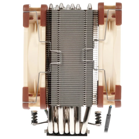 Кулер для процессора/ CPU Cooler Noctua NH-U12A (169W, 4-pin PWM, 158mm, Al/Cu, 7x6mm, 2x120x120x25mm, 60CFM, 22.6dBA, 2000RPM, S: 1851/1700/1200/115X, AM5/AM4, Beige/Brown) фото 2