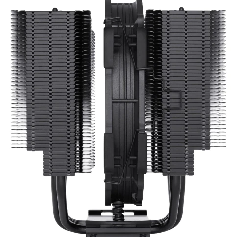 Кулер для процессора/ CPU Cooler Noctua NH-D15S chromax.black (167W, 4-pin PWM, 160mm, Al/Cu, 6x6mm, 1x150x140x25mm, 82.5CFM, 24.6dBA, 1500RPM, S: 1851/1700/1200/115X, AM5/AM4, Black) фото 3
