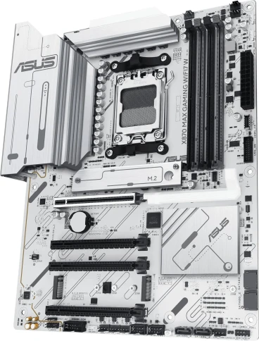Материнская плата Asus X870 MAX GAMING WIFI7 W SocketAM5 AMD X870 4xDDR5 ATX AC`97 8ch(7.1) 2.5Gg RAID+HDMI фото 4