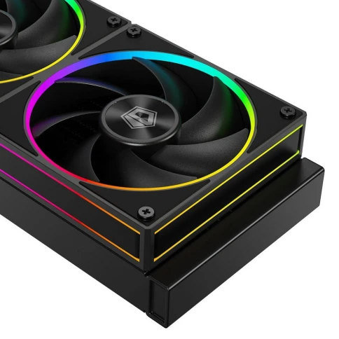 Система водяного охлаждения ID-Cooling SL360 ARGB Soc-AM5/AM4/1200/1700/1851 черный 4-pin 14-30dB Al+Cu LCD 350W Ret [SL360] фото 15