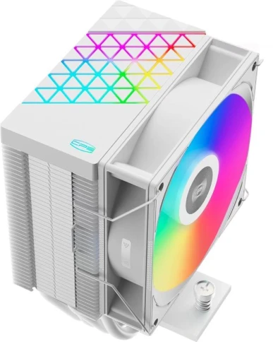 Кулер PcCooler R400 ARGB Soc-AM5/AM4/1200/1700/1851 белый 4-pin Al+Cu 180W Ret (R400-WHAWYX-US) [R400-WHAWYX-US] фото 4