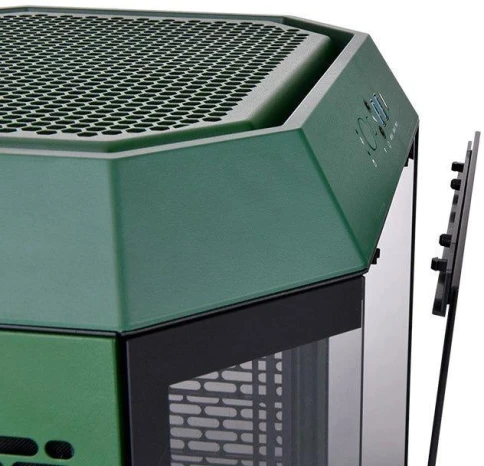 Корпус Thermaltake The Tower 300 Racing Green зеленый mATX 8x120mm 6x140mm 2xUSB3.0 audio bott PSU [CA-1Y4-00SCWN-00] фото 6