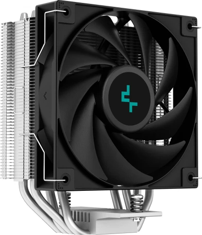Кулер Deepcool AG400 Soc-AM5/AM4/1200/1700/1851 серебристый/черный 4-pin 18-31.6dB Al+Cu 220W 614gr Ret (R-AG400-BKNNMN-G-1) [R-AG400-BKNNMN-G-1] фото 2