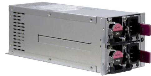 Серверный блок питания 800 Вт./ Server power supply Qdion Model R2A-DV0800-N-B P/N:99RADV0800I1170118 2U Redundant 800W Efficiency 91+, Cable connector: C14 фото 3
