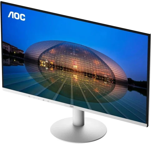 Монитор AOC 24B30H3/BW 23.8'', 1920x1080, IPS, 120hz, 20M:1, 300cd, 4ms, VGA, HDMI 1.4, VESA, 3Y, White/ AOC 24B30H3/__ 23.8'', 1920x1080, IPS, 120hz, 20M:1, 300cd, 4ms, VGA, HDMI 1.4, VESA, 3Y, White фото 4