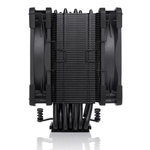 Кулер для процессора/ CPU Cooler Noctua NH-U12A chromax.black (169W, 4-pin PWM, 158mm, Al/Cu, 7x6mm, 2x120x120x25mm, 60CFM, 22.6dBA, 2000RPM, S: 1851/1700/1200/115X, AM5/AM4, Black) фото 3