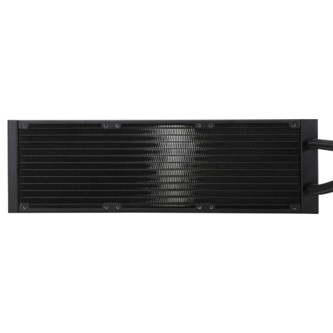Водяное охлаждение для процессора/ Water Cooling System Thermalright Frozen Warframe 360 Ultra Black Argb (360mm, Black, ARGB/ Fans: 3x120mm, 70.84CFM, 22.1dBA, 2000RPM/ Pump height 60mm, 23dBA, 3000RPM, Rad thickness 27mm/ S: 1200, 1700, 1851, 2011, 2066 фото 6