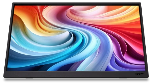Монитор/ Acer PM161QJbmiuux 15,6'', UltraThin Black, 16:9, IPS, 1920x1080, 6ms, 250cd, 60Hz, mini HDMI, 2xType-C, Speakers 1Wx2, FreeSync, HDR 10, Vesa:100x100 фото 11