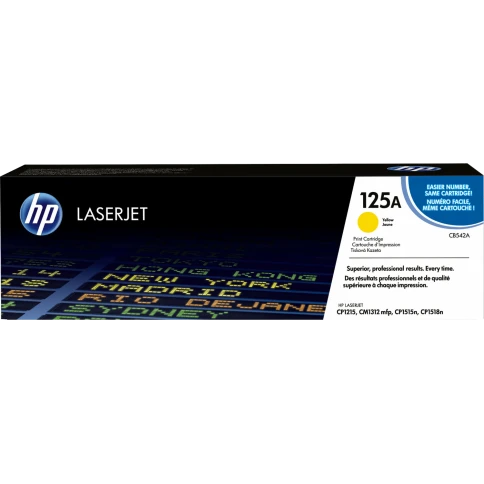 Тонер-картридж/ HP Color LaserJet CB542A Yellow Print Cartridge фото 1
