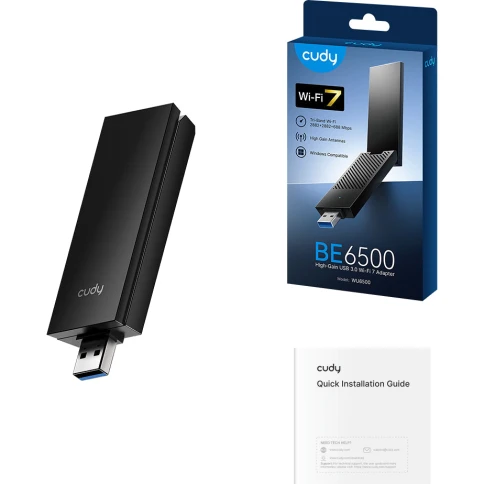 Адаптер Wi-Fi/ BE6500 Tri-Band Wi-Fi7 USB 3.0 Adapter фото 5