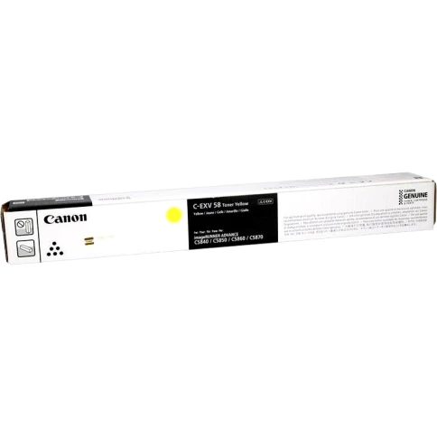 Тонер/ C-EXV 58 Toner Yellow фото 2