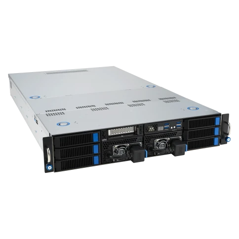Серверная платформа/ ASUS ESC4000A-E12-SKU1, 2U GPU, 1 x SP5 LGA6096 EPYC 9004 (400W), 12DIMM DDR5, 2 x 2.5" SATA/SAS*/NVMe + 2 x 3.5" SATA/SAS*/NVMe + 2 x 3.5" SATA/SAS*,2 x GbE LAN (I350), 1+1 2600W фото 2