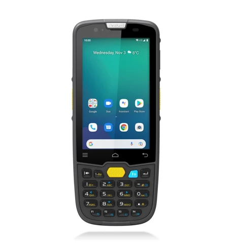 Терминал сбора данных/ MT6755 Sei Mobile Computer with 4" touchscreen, 2D CMOS Mega Pixel imager with Laser Aimer (CM6x), 4GB/64GB, BT, WiFi, 4G, GPS, NFC and Camera. Incl.  Protective case, Handstrap. wrist strap, USB cable, battery and multiplug ad фото 1