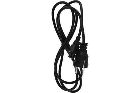 Кабель/ Кабель питания для ноутбуков, 3-pin, с заземлением, 220V (Европейский стандарт) <TP022-1.8-BK> 1,8m фото 1