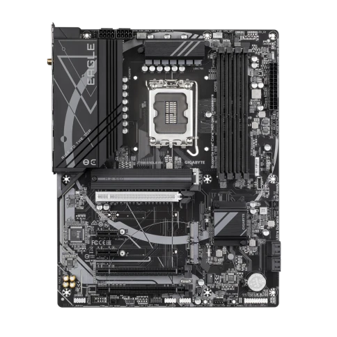 Материнская плата/ MB GIGABYTE INTEL Z790 s1700, 4xDDR5(192GB), HDMI 2.1/DP, 1xPCIe 5.0x16, 1xPCIe 4.0x16, 1xPCIe 3.0x16, 2xPCIe 3.0, , 1xLAN (2.5GbE), Wi-Fi, BT, 4xSATA 6Gb/s, 3xM.2, 1xUSB-C, 5xUSB 3.2, 2xUSB 2.0, 1xPS/2, ATX фото 3