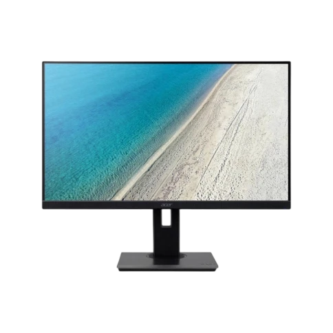 Монитор/ Acer B277KLBbmiiprzx 27'', ZeroFrame, Black, IPS, 3840x2160, 1ms, 350cd, 72Hz, DFR 144Hz@FHD, 2xHDMI(2.0), DP(1.4), USB 3.2x4, USB-B (1up 4down), Speakers 2Wx2, FreeSync, HDR 10, h. adj 165, Vesa:100x100 фото 1
