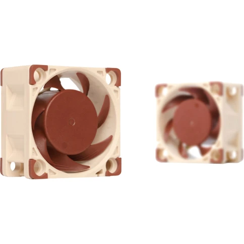 Кулер для корпуса/ Case Cooler Noctua NF-A4x20 5V PWM (40x40x20mm, 4-pin PWM, 5.53CFM, 14.9dBA, 5000RPM, Beige/Brown) фото 7