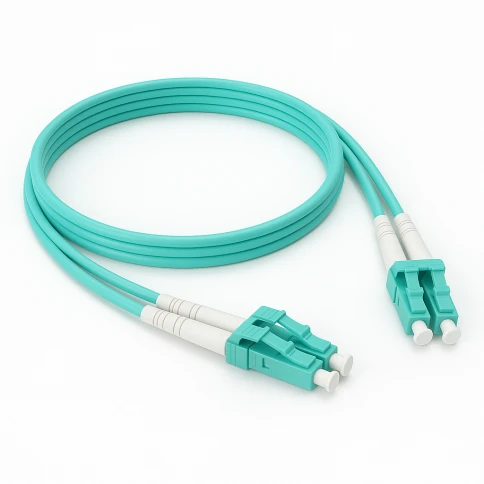 Патч-корд ADVANT ADVOM4-PCD02-LCLC-UU-LA, Duplex, тип волокна: MM 50/125 (OM3). Разъемы: LC/UPC-LC/UPC. Длина: 2, оболочка: LSZH, диаметр кабеля: 3 фото 1