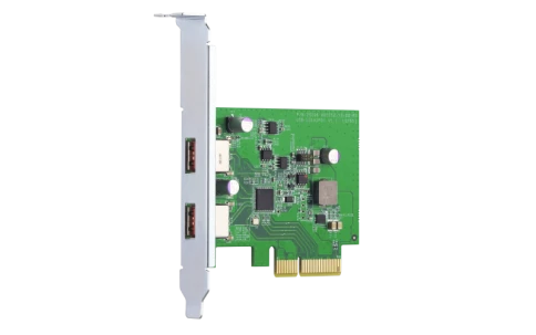 Карта расширения/ QNAP QXP-10G2U3A USB Dual Port Adapter, 2 x 10Gb / s фото 2