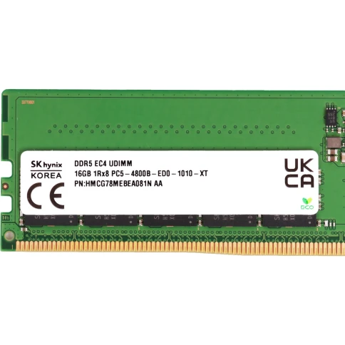 Память оперативная/ Hynix 16GB 4800MHz DDR5 UDIMM ECC фото 2