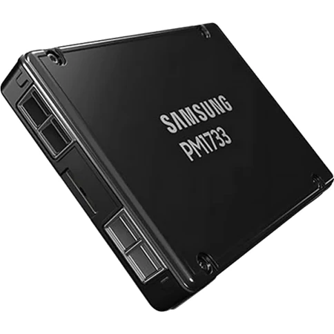Твердотельный накопитель/ Samsung SSD PM1733, 3840GB, U.2(2.5" 15mm), NVMe, PCIe 4.0 x4/dual port x2, V-NAND, R/W 7000/3800MB/s, IOPs 1 500 000/135 000, TBW 7008, DWPD 1 (12 мес.) фото 2