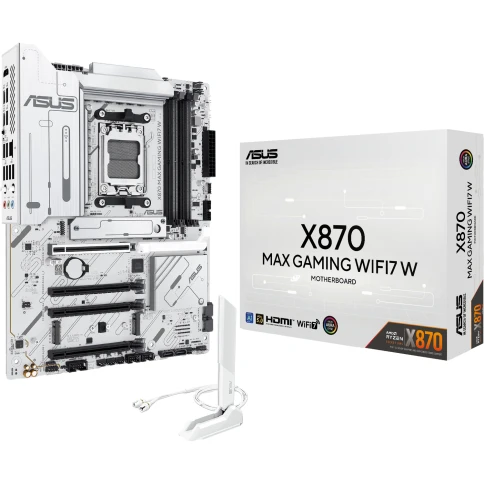 Материнская плата/ X870 MAX GAMING WIFI7 W фото 1