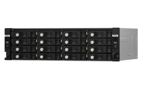 Полка расширения сетевого хранилища без дисков/ ENTERPRISE QNAP TL-R1620Sdc SAS expansion module, 16 bays 3.5 "/ 2.5" SAS / SATA 12/6 Gb/s rackmount, 2 power supplies. W/o RAIL-B02 фото 2