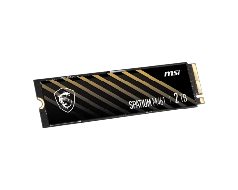 MSI SSD SPATIUM M461, 2000GB, M.2(22x80mm), NVMe, PCIe 4.0 x4, 3D TLC, R/W 5000/4200, IOPs 680 000/880 000, TBW 450, DWPD 0.12 (5 лет) фото 3