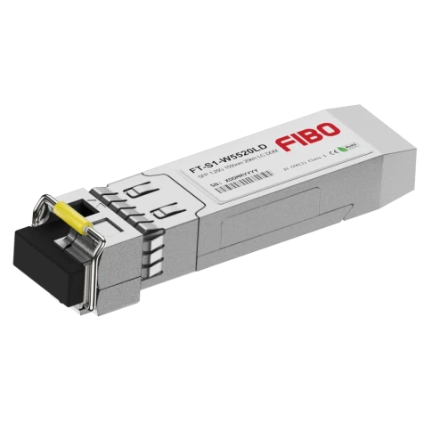 Трансивер/ FIBO FT-S1-W5520LD SFP модуль WDM, 1.25G, 20 км, TX 1550 нм, RX 1310 нм, LC, DDM фото 1