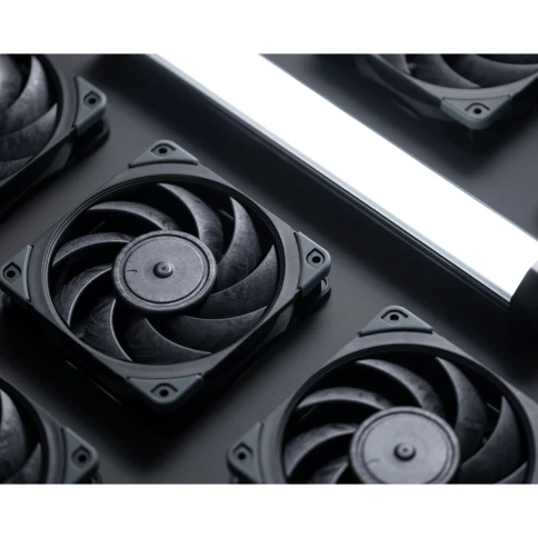 Кулер для корпуса/ Case Cooler Noctua NF-A12x25 PWM chromax.black.swap (120x120x25mm, 4-pin PWM, 60.09CFM, 22.6dBA, 2000RPM, Black) фото 6