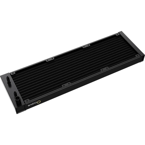 Система жидкостного охлаждения/ Water Cooling System Ocypus Sigma L36 PRO BK (310W, 360mm, LED, Black, ARGB/ Fans: 3x120mm, 90CFM, 2400RPM/ Pump height 97mm, 30dBA, 3100RPM, Rad thickness 27mm/ S: 1851, 1700, 1200, 115X, AM5, AM4) фото 4