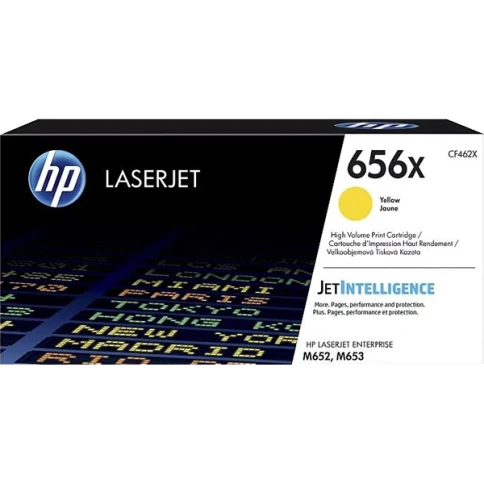 Тонер-картридж/ HP 656X High Yield Yellow Original LaserJet Toner Cartridge фото 1