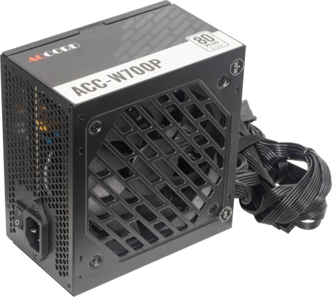 Блок питания Accord ATX 700W ACC-W700P 80 PLUS WHITE (20+4pin) 120mm fan 6xSATA RTL [ACC-W700P] фото 2