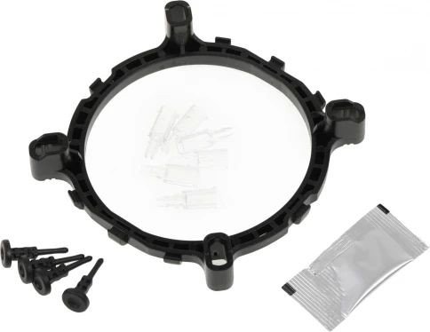 Кулер ID-Cooling DK-01T Soc-AM5/AM4/1200/1700/1851 черный 3-pin 24dB Al 95W 195gr Ret [DK-01T] фото 7