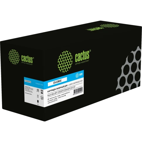 -/ Картридж лазерный Cactus CS-C2503C 841928 голубой (9500стр.) для Ricoh Aficio MP C2003SP/C2004ASP/C2 фото 2
