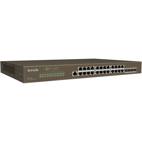 Коммутатор 24PORT 10/100/1000+ 4PORT SFP G5328F IP-COM фото 3