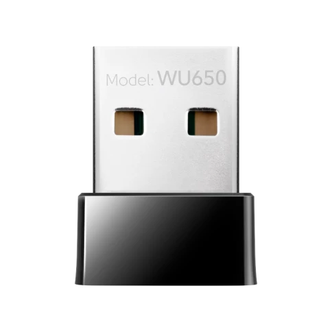 Адаптер Wi-Fi/ 650Mbps Wi-Fi USB Adapter, Mini Size, 433Mbps at 5GHz + 200Mbps at 2.4GHz, Nano Size, USB 2.0 фото 1