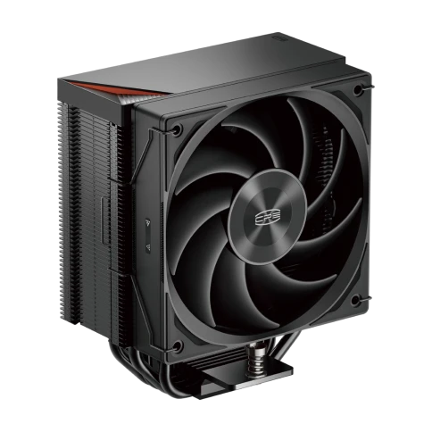 Кулер для процессора/ CPU Cooler PCCooler RZ500 BK (250W, 4-pin PWM, 155mm, Al/Cu, 5x6mm, 1x120mm, 86.73CFM, 32dBA, 2200RPM, S: 1851/1700/1200/115X, AM5/AM4, black) фото 2