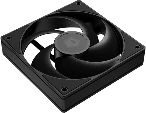 Вентилятор для корпуса ID-Cooling AS-120-K 120х120x25 черный 4-pin 30дБ Ret [AS-120-K] фото 5