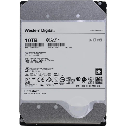 Жесткий диск/ HDD WD SATA  10Tb 7200 6Gb/s 256MB 1 year warranty фото 1
